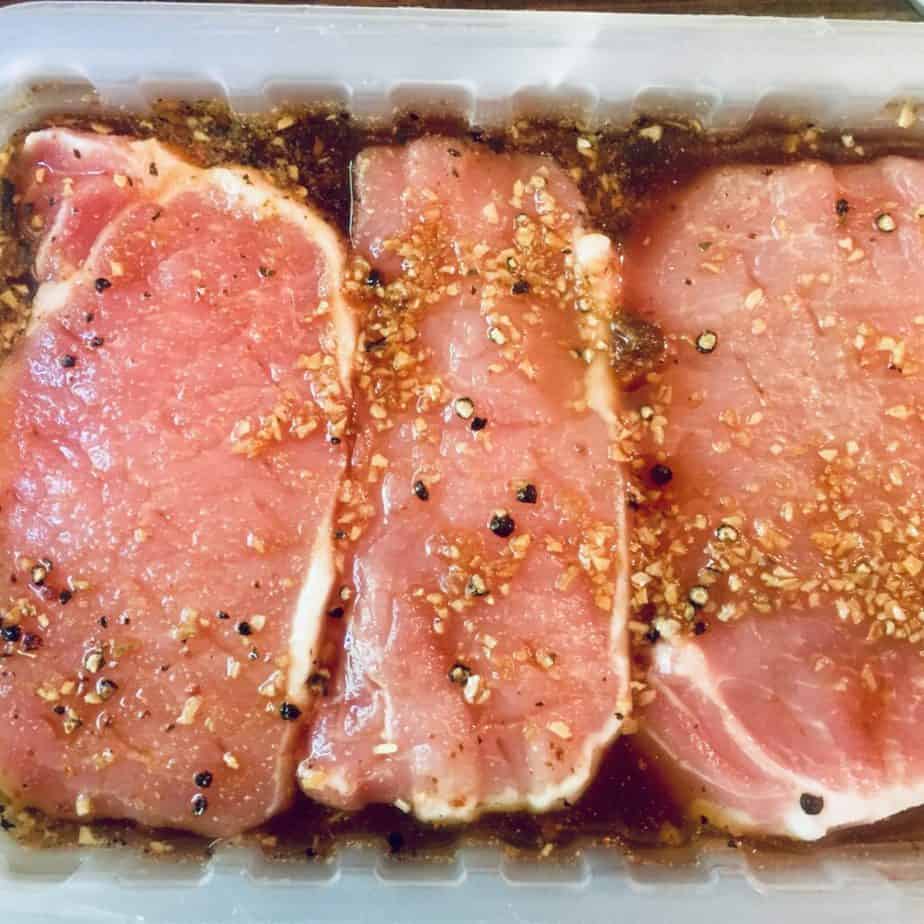Grilled Pork Chops need marinating time