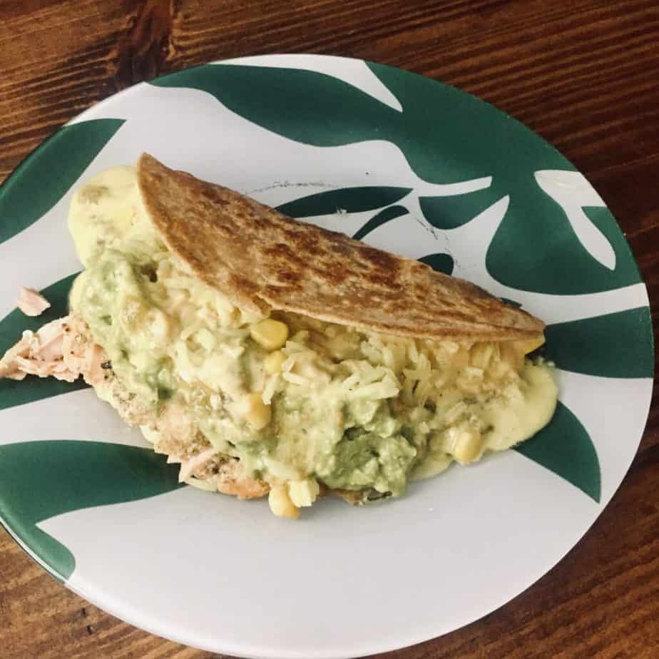 A salmon burrito disguised as a taco. This might be your favorite salmon recipe around.