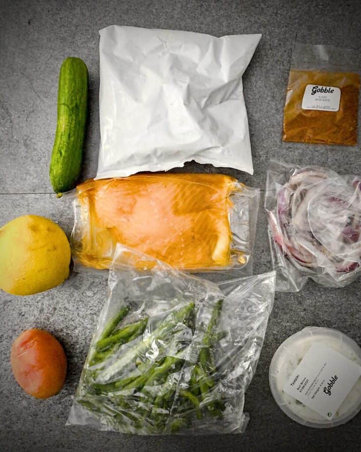 Ingredients for salmon dish from my experience to review gobble