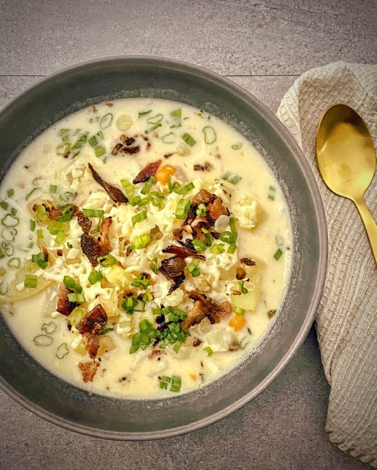 Instant Pot Loaded Baked Potato Soup - Confessions of a ...