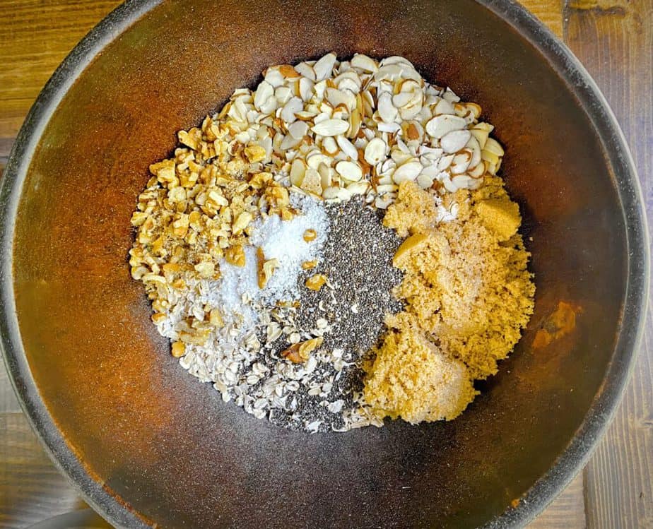 dry ingredients in a bowl